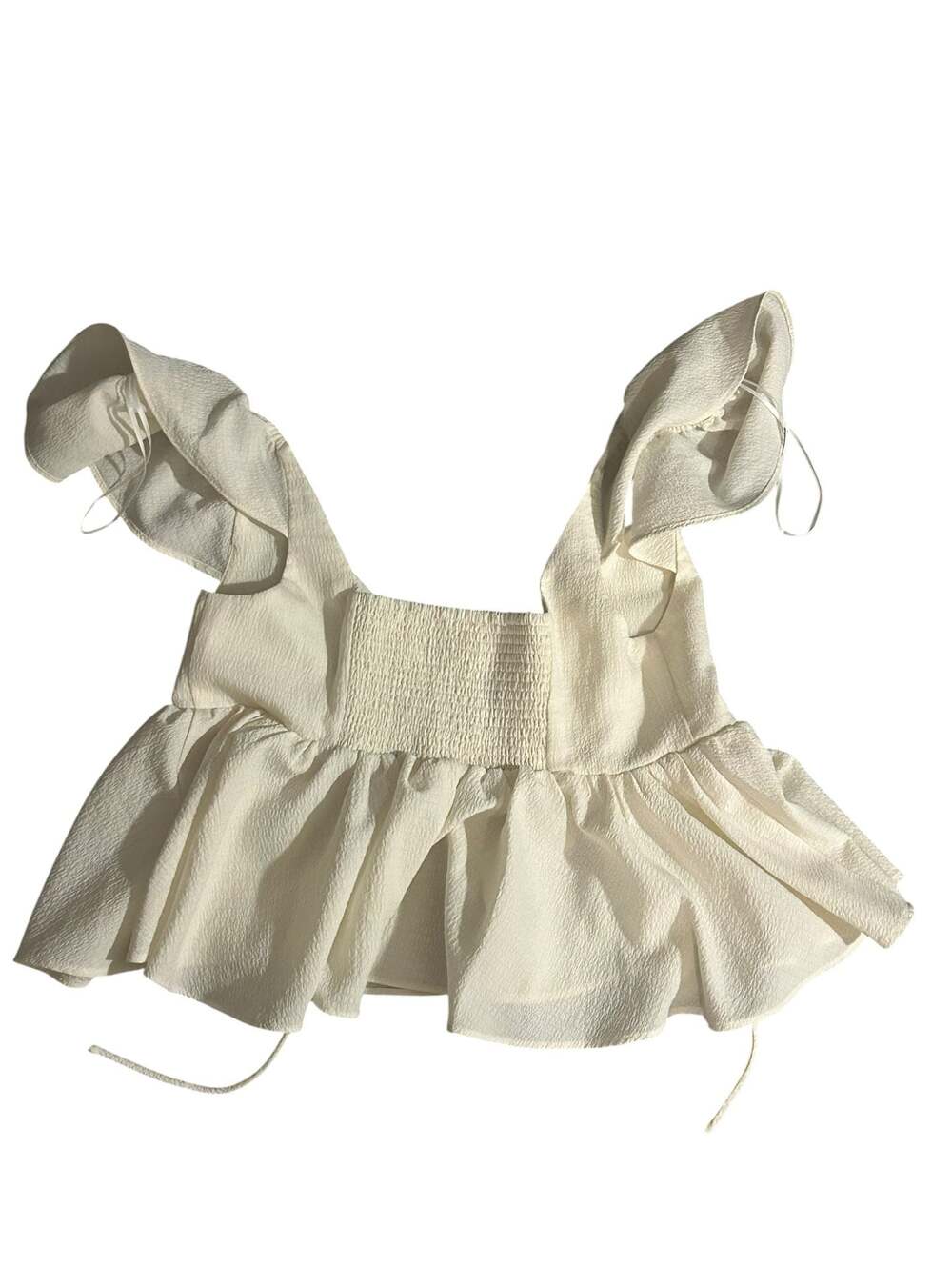 Urban Outfitters Sierra Keyhole Babydoll Blouse Size M - Picture 2 of 4
